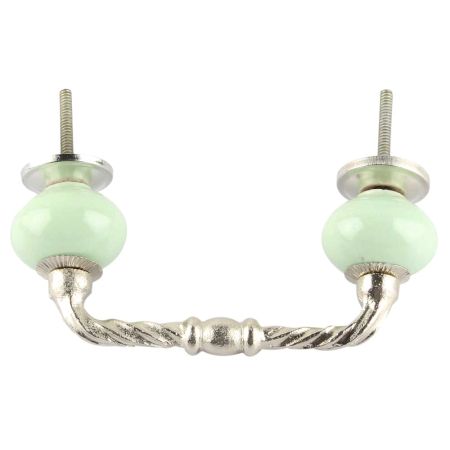 Light Green Cearmic Cut Bridge Handles